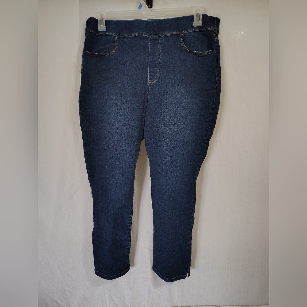 Gloria Vanderbilt Women's Navy Skinny Jeans